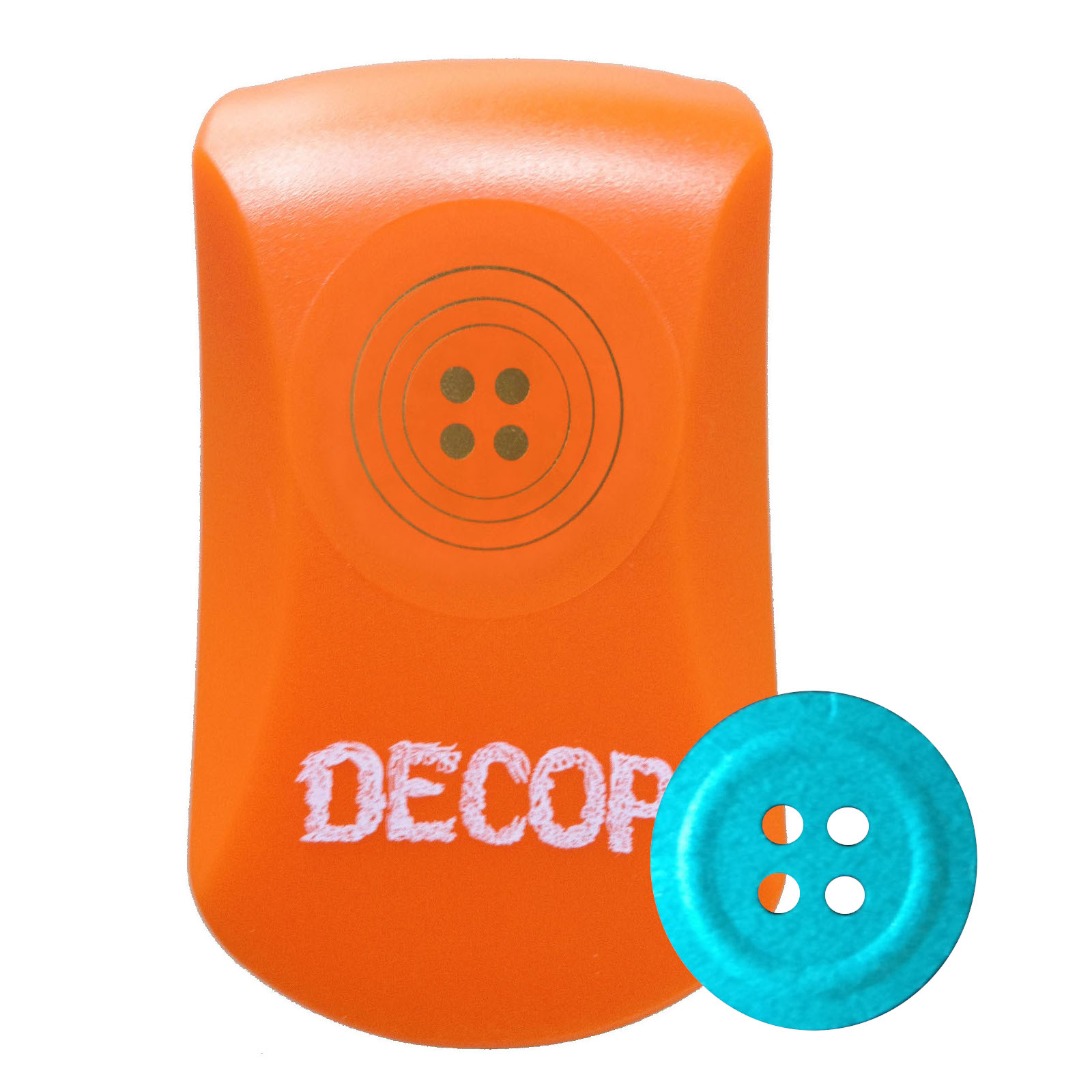  DECOP エンボスパンチ ボタン19mm（4104170）