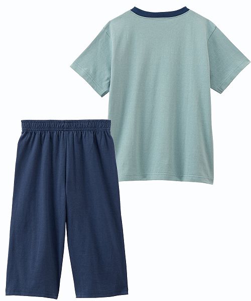 (楽天スーパーSALE限定価格！4日20時～11日01時59分まで) 【アウトレット】 ポケット付き半袖パジャマ (男の子 女の子 子供服 ジュニア服) nissenのサムネイル