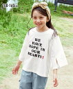 \GW4・5・6日限定!キッズセール/【アウトレット】綿100%7分袖Tシャツ(女の子) nissen (s)