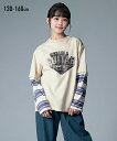 \GW4・5・6日限定!キッズセール/【アウトレット】重ね着風プルオーバー (男の子 女の子) nissen (h)