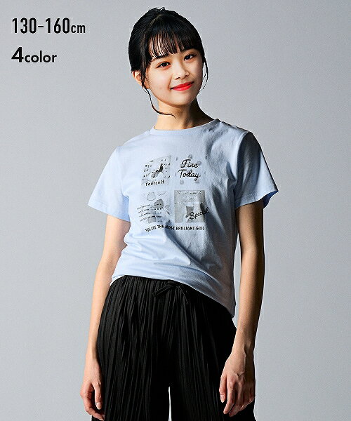 ＼1周年セール！14日11時〜25日10時59分／【アウトレット】 プリントTシャツ (女の子) nissen (h)のサムネイル