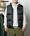 【送料無料】中綿ボリュームベスト【大きいサイズメンズ】/CONVERSE (コンバース)【アウトレット】 nissen (h)