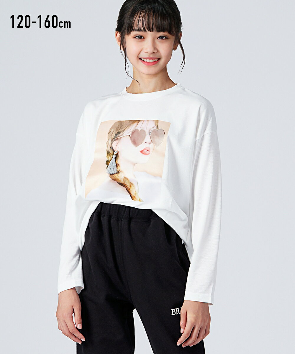 【新着 追加SALE】チャーム付き長袖Tシャツ(女の子) nissen (kp)のサムネイル