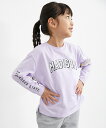 【アウトレット】ビッグシルエットプリント長袖Tシャツ (女の子) nissen (h)