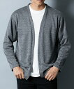【アウトレット】きれいめトップス2点セット (メランジツイルカーディガン+Tシャツ) nissen (h)