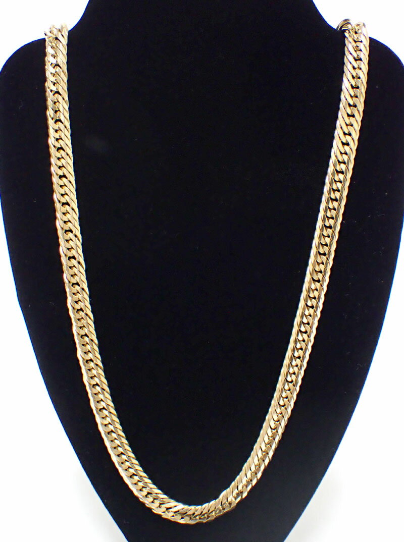 K18YG 喜平 キヘイ ネックレス 8面トリプル 100.6g 【中古】【喜平】【キヘイ】【ゴールド】【K18】【ネックレス】【8面】【トリプル】【60cm】