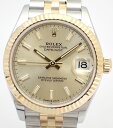 ROLEX ロレックス デイトジャスト 278273 SS/YG シャンパンゴールド文字盤 中古美品 ランダム番 ボーイズ 仕上済 腕時計【中古】【ロレックス】...
