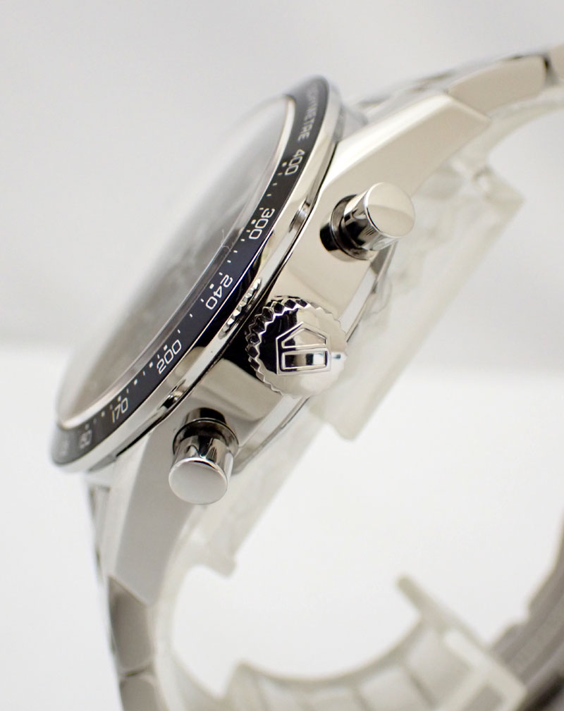 TAG Heuer タグホイヤー カレラ クロノグラフ CV201K.BA0794 裏スケ メンズ　SS　腕時計 中古美品　【中古】【タグホイヤー】【カレラ】【キャリバー16】【CV201K】【裏スケ】【日本限定600本】
