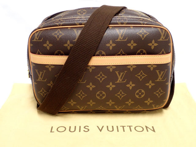 LOUIS VUITTON ルイヴィトン モノグラム リポーターPM M45254【中古美品】【ルイヴィトン】【モノグラム】【リポーターPM】【M45254】