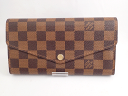 LOUIS VUITTON ルイヴィトン 長財布 ダミエ ポルトフォイユ・サラ N63209【中古】【ルイヴィトン】【長財布】【N63209】【ダミエグラフィット】