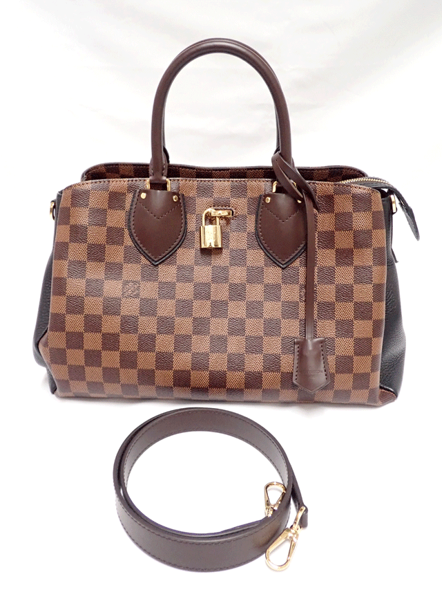 LOUIS VUITTON ルイヴィトン ダミエ　ノルマンディー　N41487　ショルダー2WAYバック　極美品 【中古】【ルイヴィトン】【ダミエ】【ノルマンディー】【N41487】