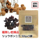 【リュウガンニク/50g入り/3袋セット】添加物不使用 甘味料不使用 無着色 竜眼肉 リュウガン 健康茶 和漢食材 お茶 中国茶 美味しい 食べる 干しリュウガ...