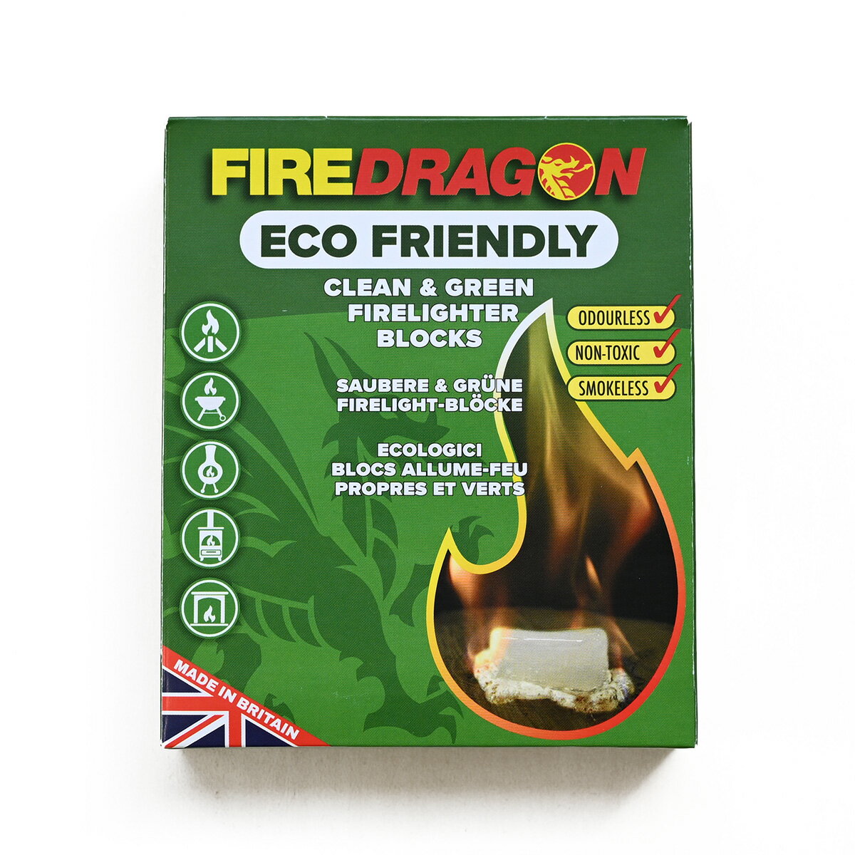 FireDragon - Solid Fuel 14g (12Blocks) [ ファイヤードラゴン ソリッドフューエル 固形燃料 植物由来エタノール 12個入り ]