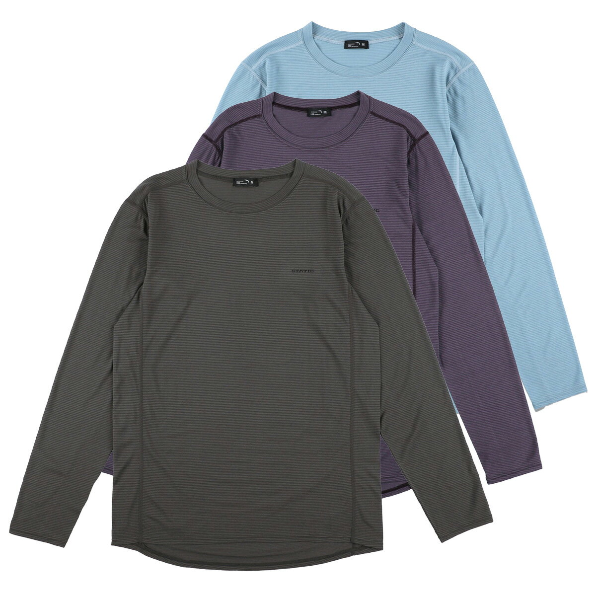 STATIC - All Elevation L/S Trim Shirt (Unisex) [ スタティック オールエレベーション LS トリムシャツ Tee メンズ＆レディース メリノウール ロングスリーブ 長袖 ]