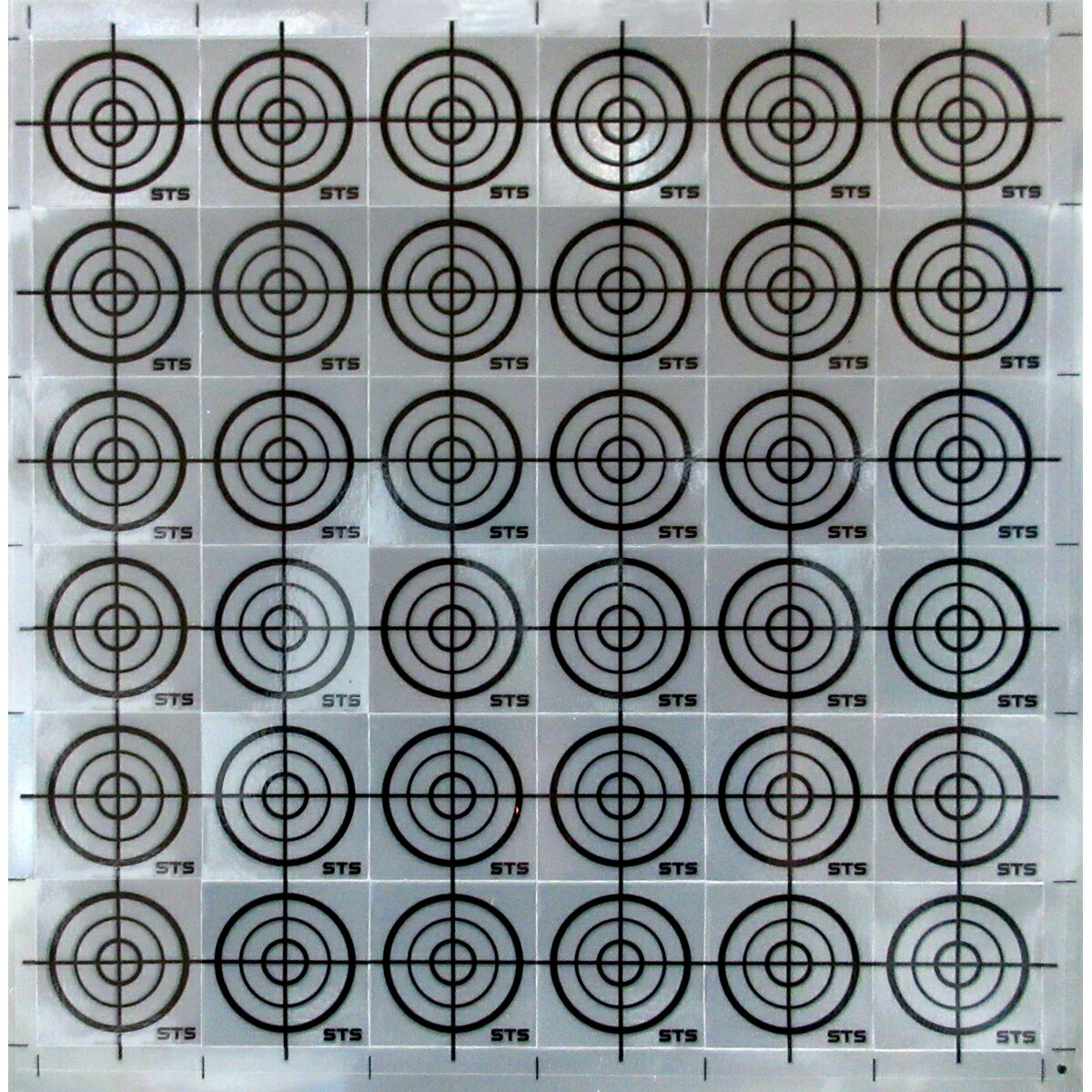 STS 反射シ-ト RF-36 粘着式 36枚セット(1シート) 36×36mm