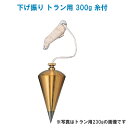 下げ振り トラン用 300g 糸付 300G【平板測量 土地家屋調査 地図 地形図 地籍調査】【※写真はトラン用230gの画像です】