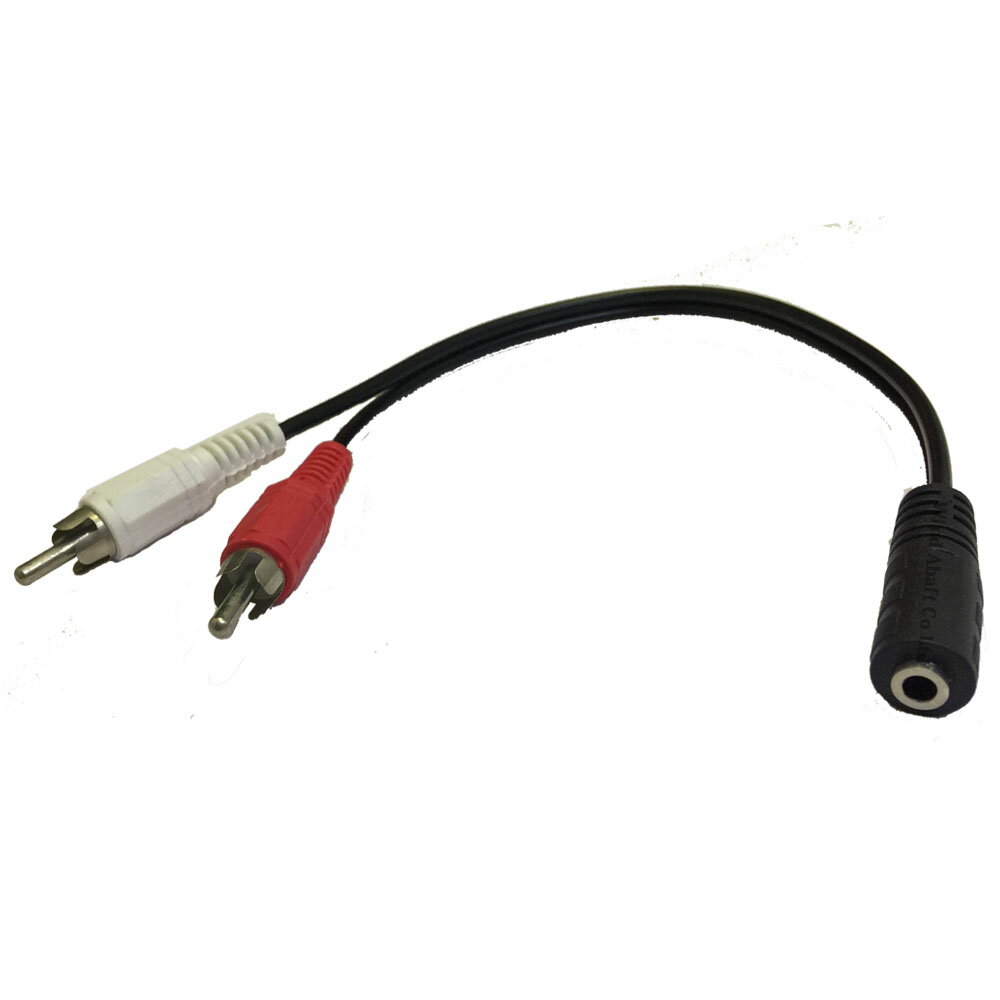  3.5mm 3 ƥ쥪ߥ˥å RCA (֡) ץ饰 ֥ 25cm 3.5mm᥹ ǥåRCA2ʬ֥Ѵ ᡼ RCA3.5mmƥ쥪åѴ