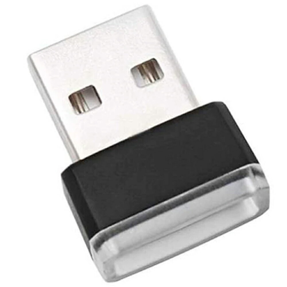 ミニ USB LEDライト 車載 イルミライト USBライト 車用 USBイルミカバー 極小サイズ バルク品 車載ライト 車載電灯 極小サイズで設置場所を選ばない メール便配送可