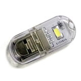 両面発光 USB LEDライト 昼白色 電球色 ミニサイズ USBライト バルク品 車載電灯 極小サイズで設置場所を選ばない メール便配送可