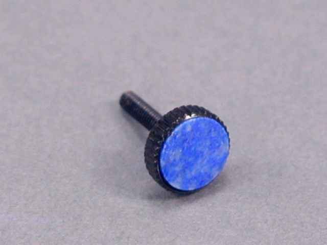 #11401 ラピスラズリ 黒ネジ(スクリューのみ) Adjuster Screw with GEM STONE Wittner 906シリーズ用