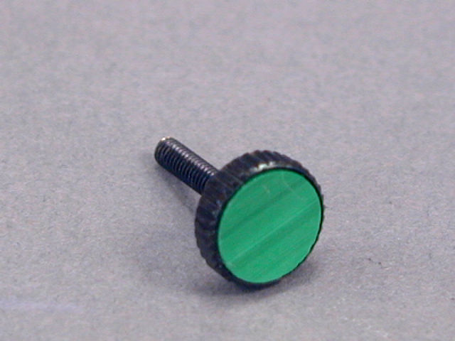 #11403 マラカイト 黒ネジ(スクリューのみ) Adjuster Screw with GEM STONE Wittner 906シリーズ用