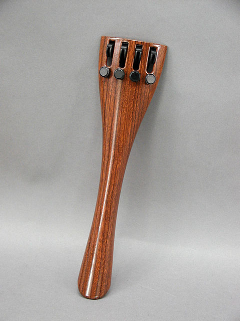 ウィットナー社製チェロテールピース ローズウッド柄 Wittner Cello Tailpiece Ultra Rosewood-color(4/4-7/8) #919711P