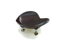 高品質　ビオラ用　あごあて VIORA　Chinrest With　Hill　Chrome　Clamp 最高級インド産Rosewood 材使用 　 　　　 Made in India