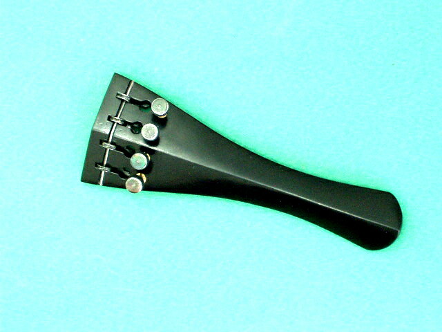 Hill/Adjuster Builtin Violin Tailpiece Ebony アジャスター付きバイオリンテールピース エボニー ヒル型