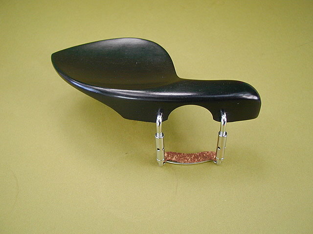 Guarneri/Regular chrome Bracket Violin Chinrest Ebony Х󤢤 ܥˡפ򸫤