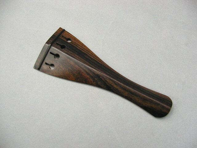 ヒル型125mm ブラックフレット ビオラテ−ルピ−ス ローズウッド Viola Tailpiece Rosewood Hill/125mm/Black-Fret