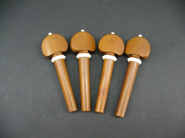 Violin Peg set Boxwood Hill Model Bone Pin & Collar