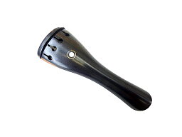 Round Persian Eye Viola Tailpiece Ebony ビオラ用テールピース エボニー ラウンド型 目玉模様