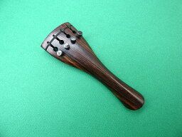 adjuster/Round/125mm Viola Tailpiece Rosewood ビオラ アジャスター付テ−ルピ−ス ローズウッド ラウンド型 125mm