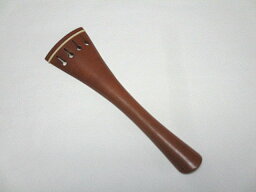 French-Hollow White-Fret Cello Tailpiece Boxwood チェロテールピース ボックスウッド フレンチ ホロー型 ホワイトフレット