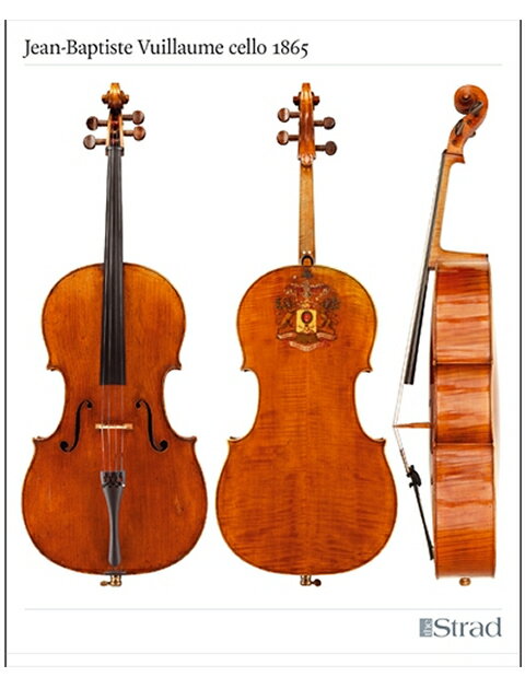 Jean-Baptiste Vuillaume cello 1865(チェロ ポスター)