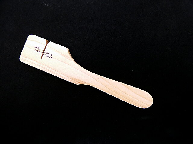 木製 毛量 計器 Wooden Hair Measuring Gauge 全長 175mm