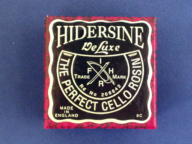 Hidersine Deluxe Cello Rosin 6C Made in England