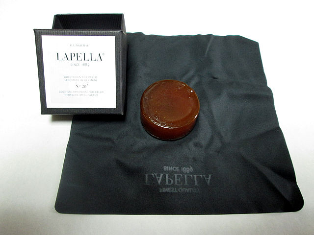  LAPELLA FINEST GOLD ROSIN No.20 *(Cello)-SOFT rosin composition