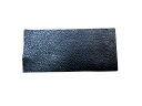 Soft Leather, black Embossed leather 約145 x 70 mm 　　Imported from Germany