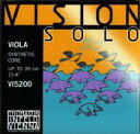 ビオラ弦 ビジョン ソロ D線-シルバー巻 THOMASTIK VISION Solo for Viola VIS22A D線:VIS22A シンセティックコア/ タングステン・シルバー巻