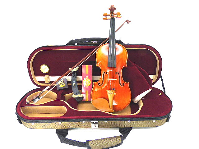 クラフトバイオリンセット 1/2ボックスウッド ドレスデン