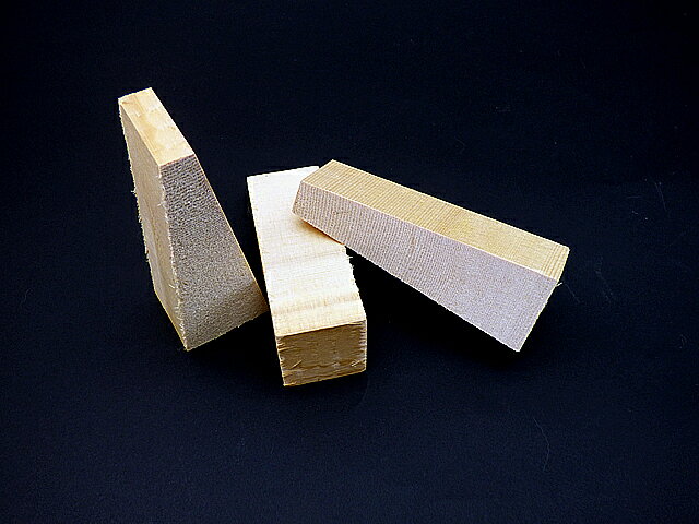 Quality 　Spruce Viola Block 3 SET イタリヤから直輸入の高品質 スプル−ス　ブロックセット　3個セット （イタリヤ直輸入品）