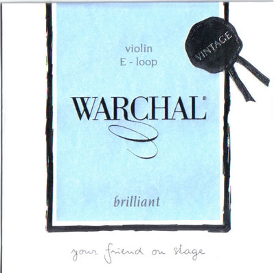 バイオリン弦 WARCHAL brilliant VINTAGE set