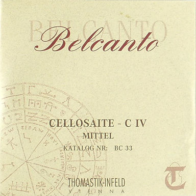 チェロ弦 ベルカント C線 BC33 THOMASTIK Belcant Cello