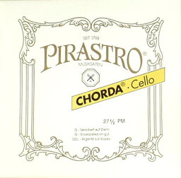 チェロ弦 コルダ G線-2323 PIRASTRO CHORDA Cello G-2323