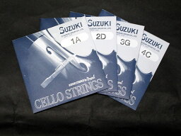 SUZUKI CELLO STRINGS set 鈴木 チェロ弦セット