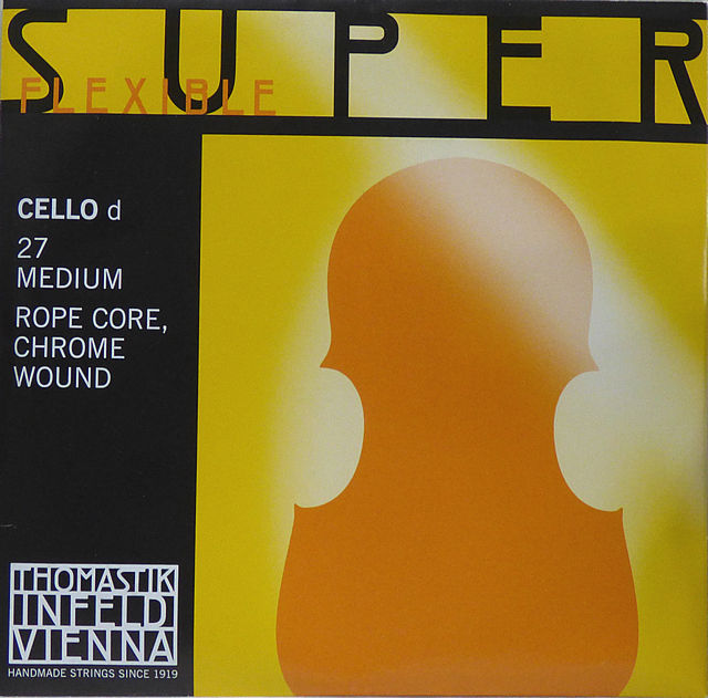 チェロ弦 スーパーフレキシブル D線 27 THOMASTIK INFELD SUPERFLEXIBLE Cello