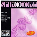 SPIROCORE　cello Strings Set　構成 　 品番 仕　　　　様 定価(税別) A-線 S25 スパイラルコア/クローム巻 4200円 D-線 S27 スパイラルコア/クローム巻 5900円 G-線 S28 スパイラルコア/クローム巻 7000円 C-線 S29 スパイラルコア/クローム巻 7800円 　 計 24900円