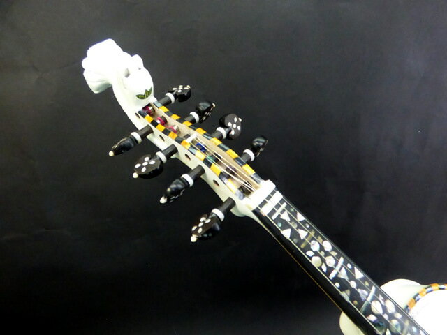 【現品限り】Hardanger Fiddle White model #3 北欧弦楽器