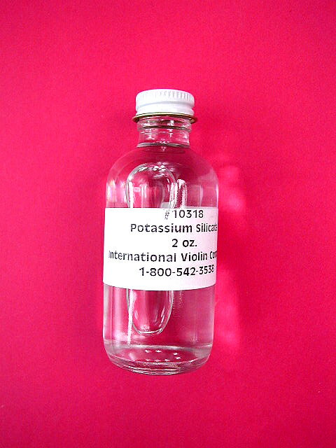 Potassium Silicate #10318 2 oz bottle International Violin Co